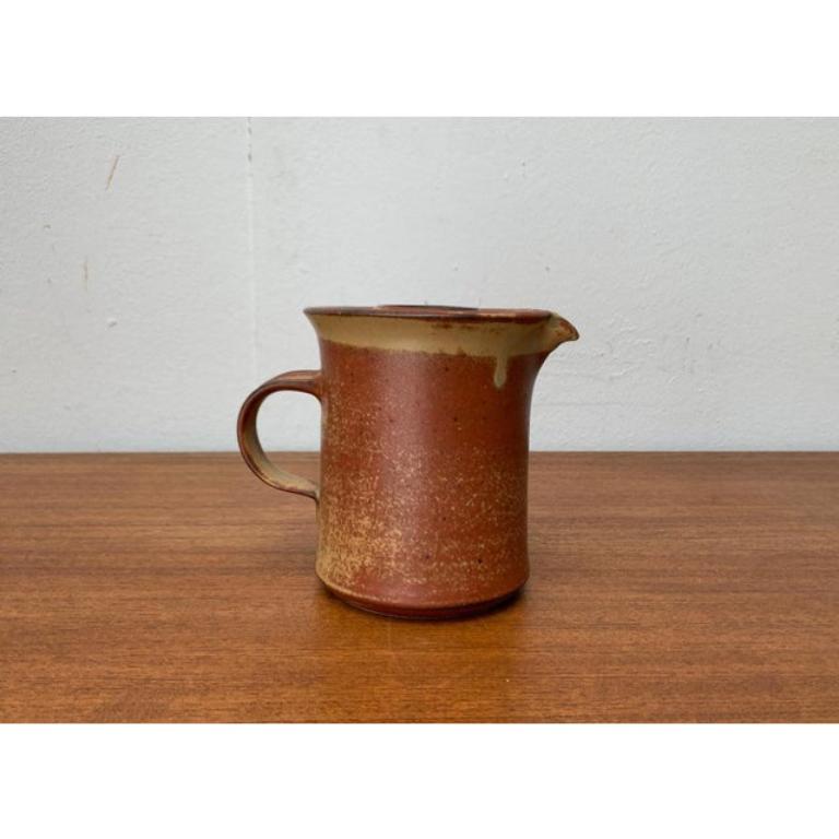 Mid-Century German Studio Pottery Jug by Renate and Hans Heckmann, 1970s For Sale 3
