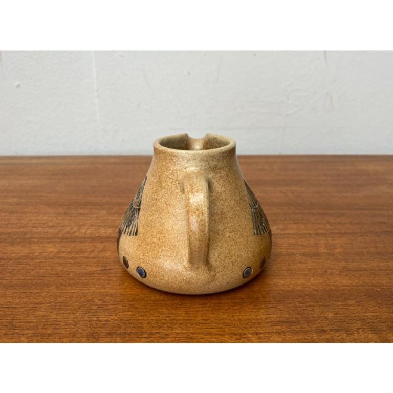 Brocca in Studio Pottery tedesco di metà secolo con design/One di Heinz Dietz, anni '60 in vendita 5