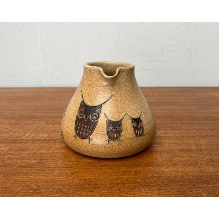 Brocca in Studio Pottery tedesco di metà secolo con design/One di Heinz Dietz, anni '60 in vendita 2