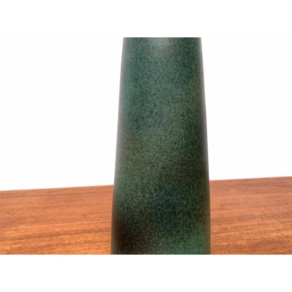 Mid-Century German Studio Pottery Minimalist Carafe Vase, 1960s For Sale 4