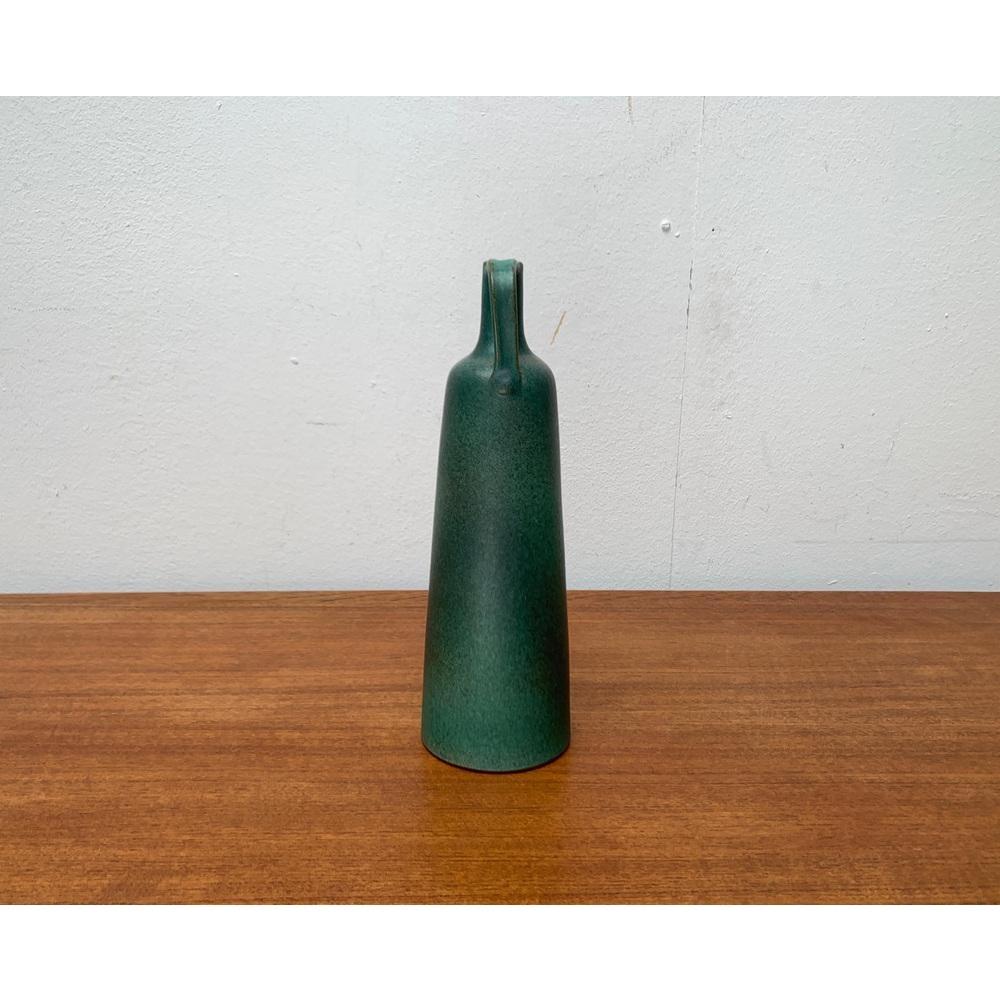 Mid-Century German Studio Pottery Minimalist Carafe Vase, 1960s In Excellent Condition For Sale In Hamburg, DE