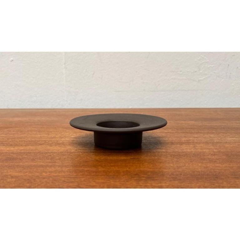 Mid-Century German Studio Pottery Minimalist Ikebana Vase from BKW, 1960s For Sale 4