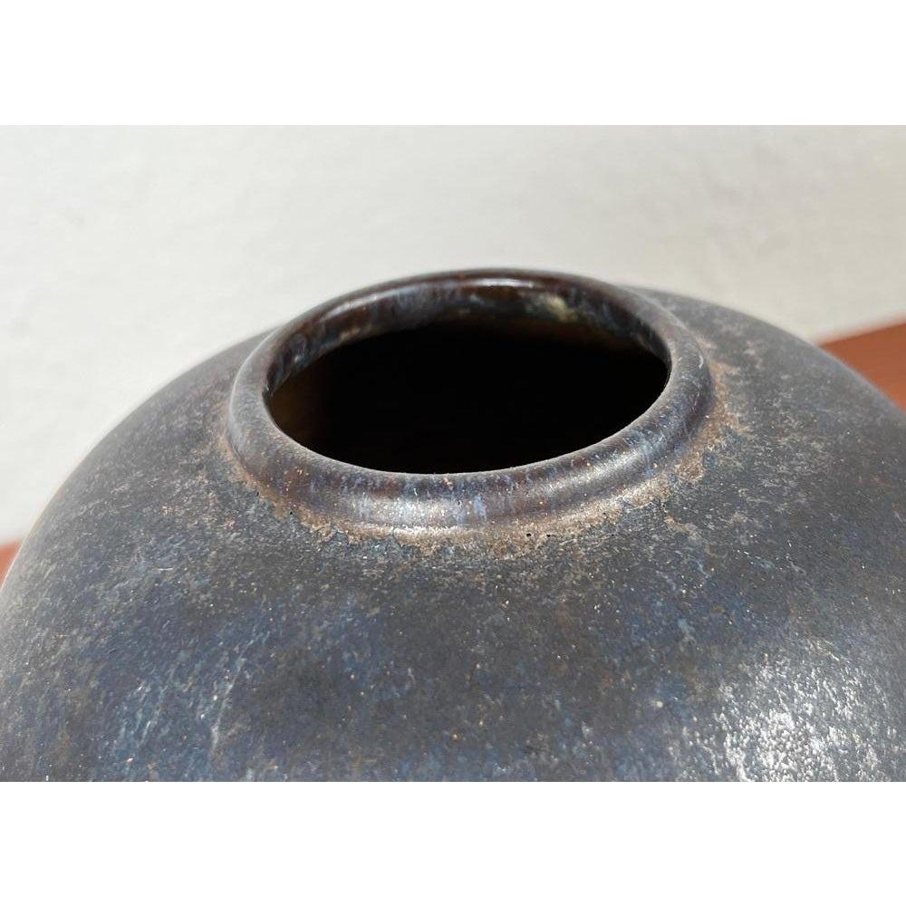 20th Century Mid-Century German Studio Pottery Minimalist Vase by Gisela Meyer Kaufmann For Sale