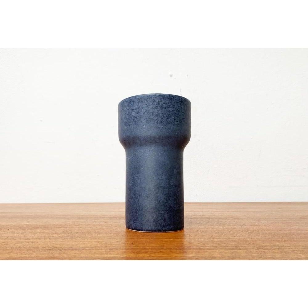 Mid-Century German Studio Pottery Minimalist Vase from Ernst Loesche, 1960s For Sale 6