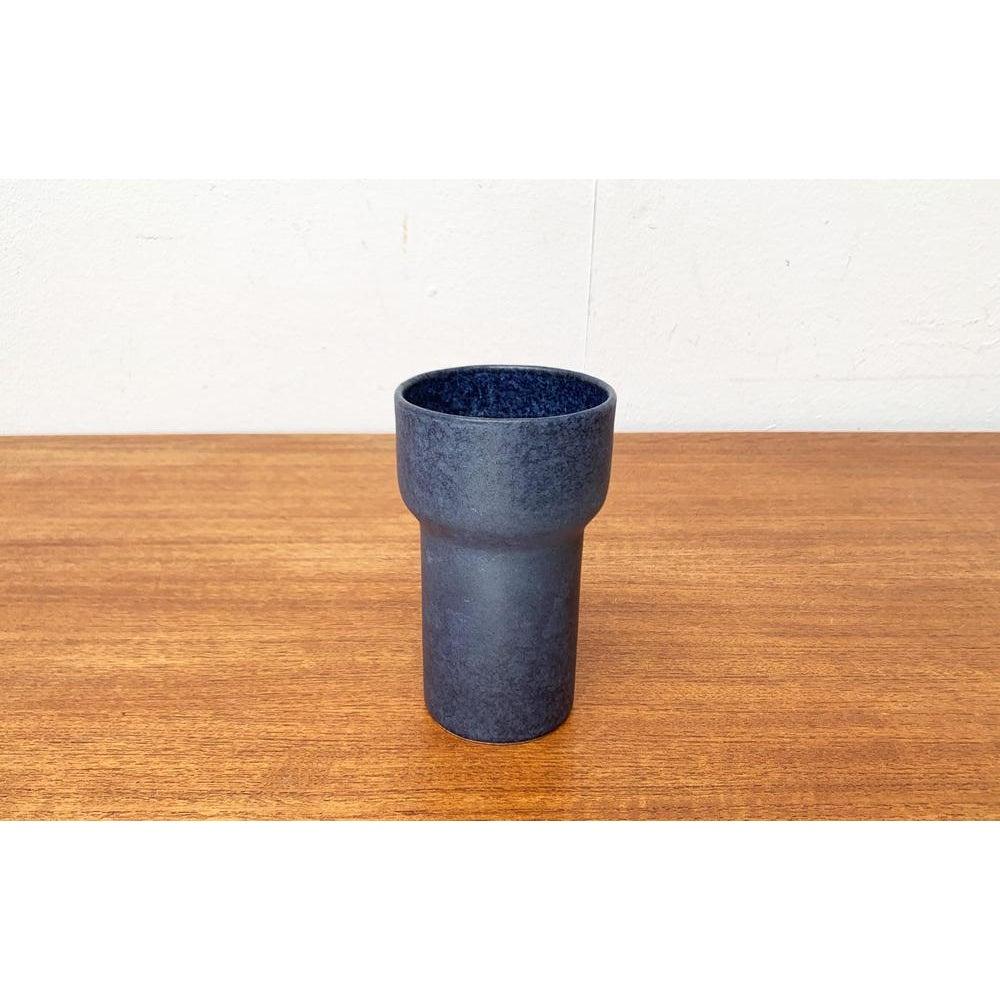Mid-Century Modern Mid-Century German Studio Pottery Minimalist Vase from Ernst Loesche, 1960s For Sale