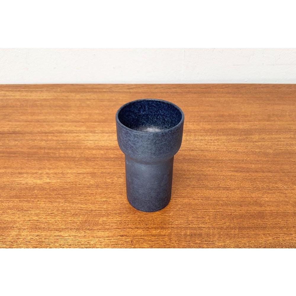 Mid-Century German Studio Pottery Minimalist Vase from Ernst Loesche, 1960s In Excellent Condition For Sale In Hamburg, DE