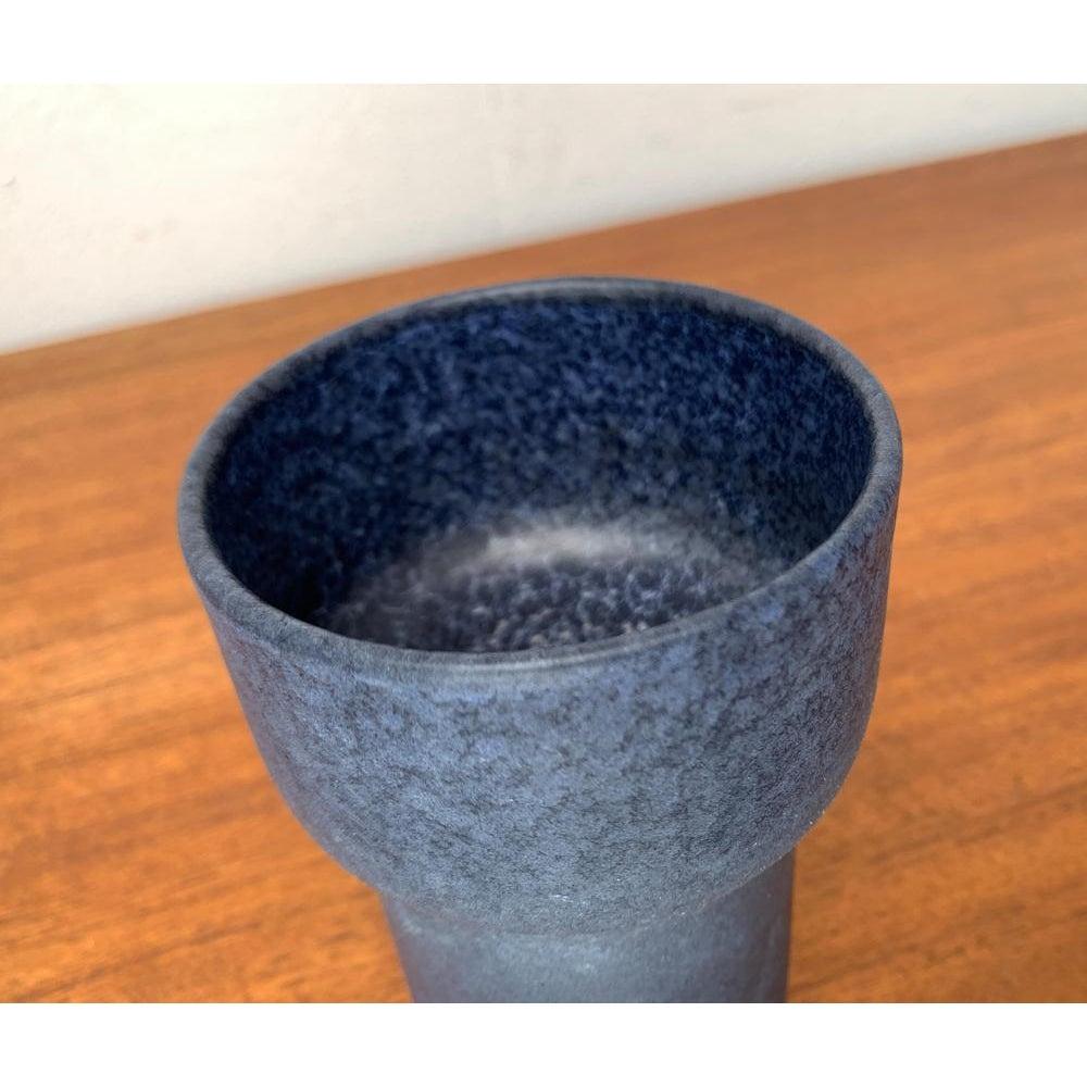 Mid-Century German Studio Pottery Minimalist Vase from Ernst Loesche, 1960s For Sale 1