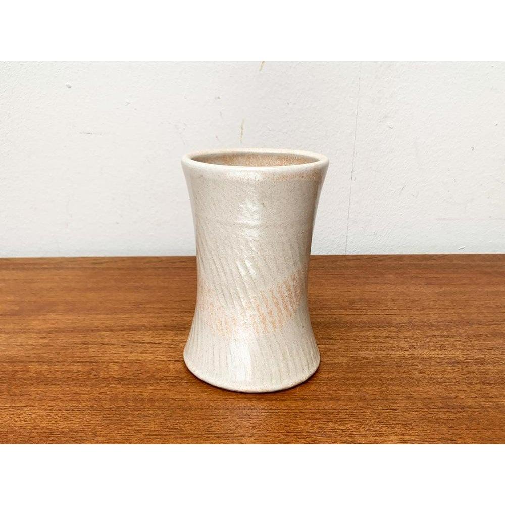 Mid-Century German Studio Pottery Minimalist Vase from Till Sudeck, 1960s For Sale 5