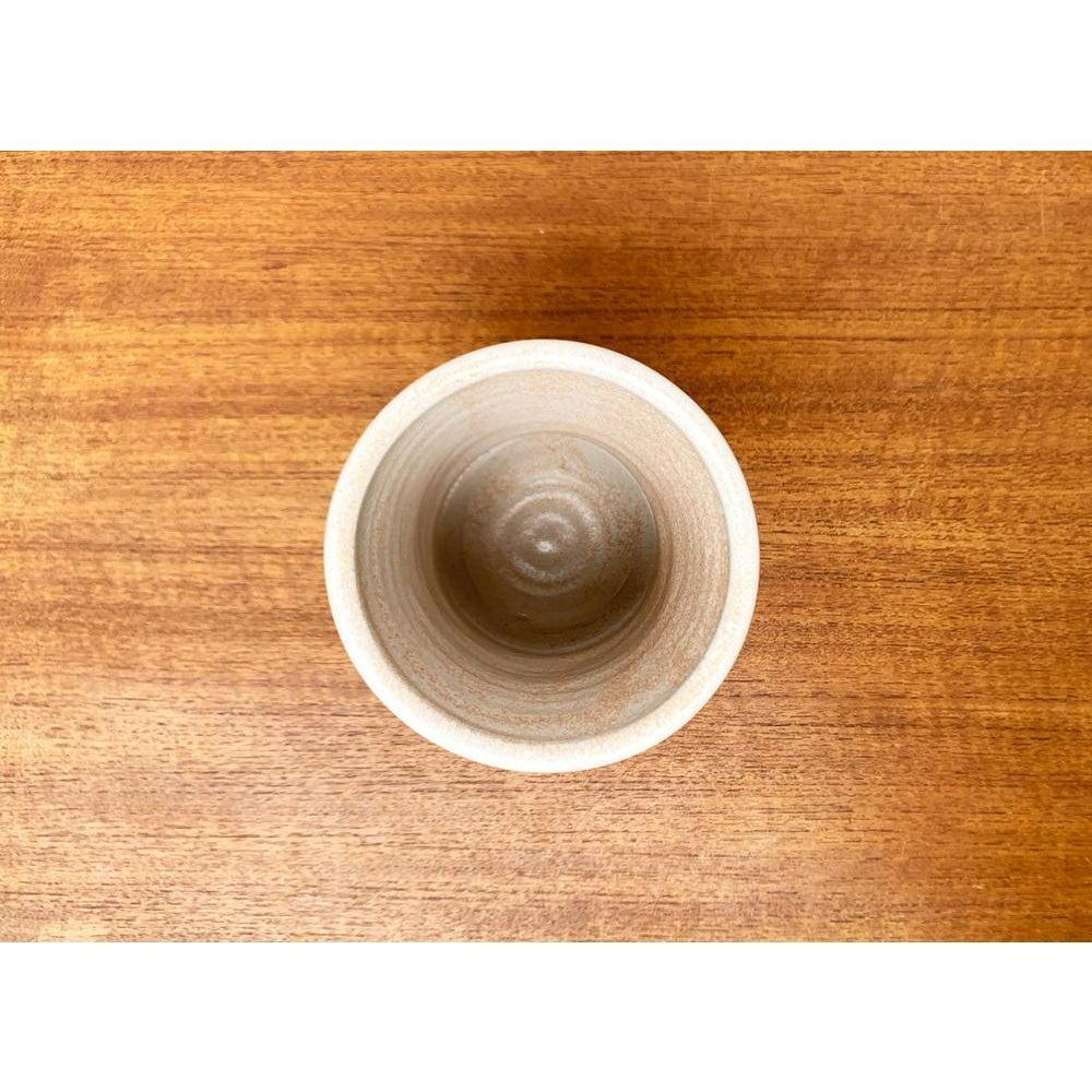 Mid-Century German Studio Pottery Minimalist Vase from Till Sudeck, 1960s In Excellent Condition For Sale In Hamburg, DE