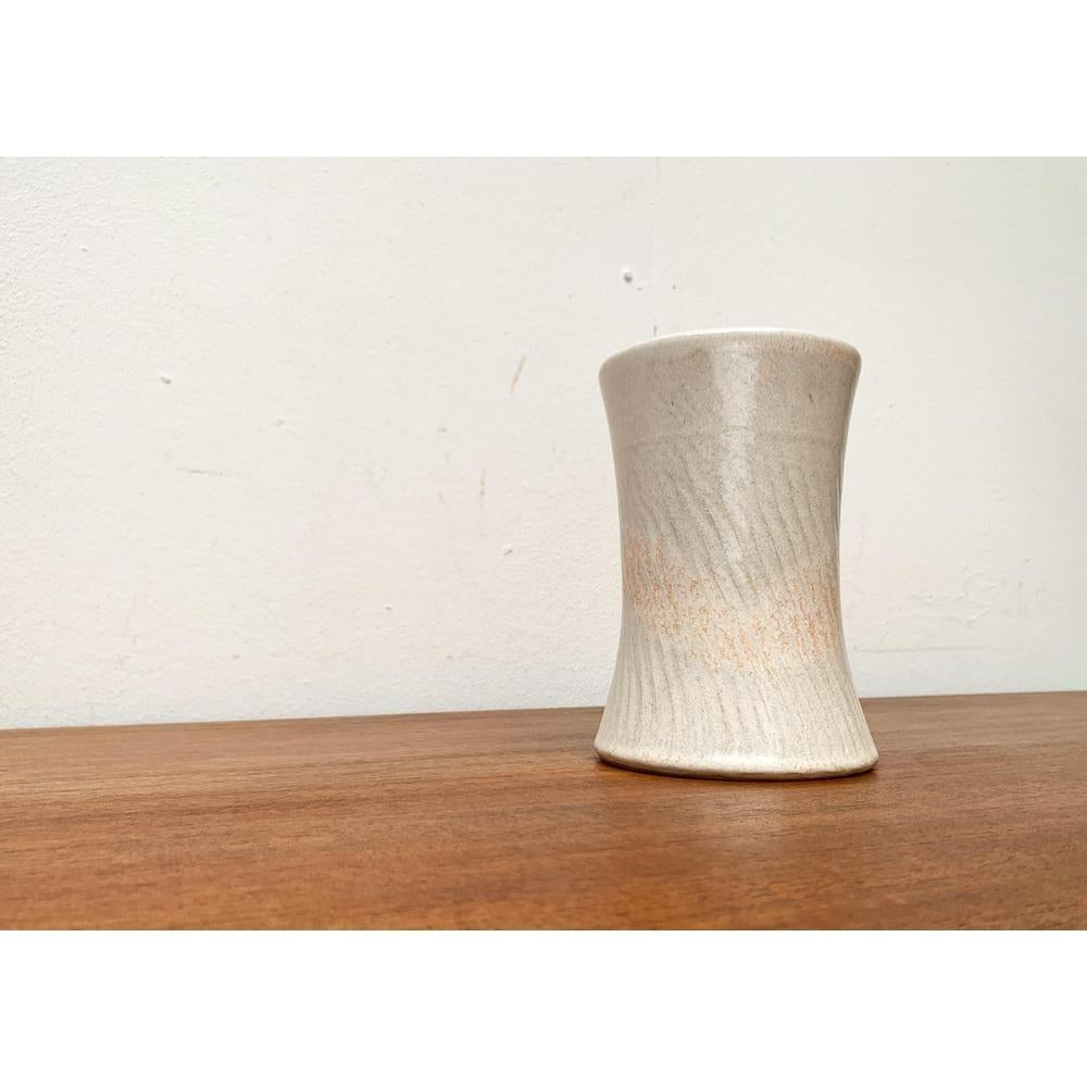 Mid-Century German Studio Pottery Minimalist Vase from Till Sudeck, 1960s For Sale 3