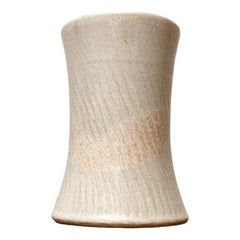 Mid-Century German Studio Pottery Minimalist Vase from Till Sudeck, 1960s