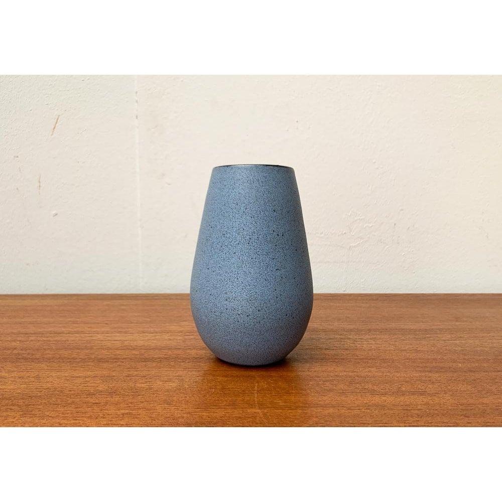 Minimalistische Vase aus deutscher Studio Pottery der Jahrhundertmitte vom Töpferhof Römhild, 1960er Jahre im Angebot 4