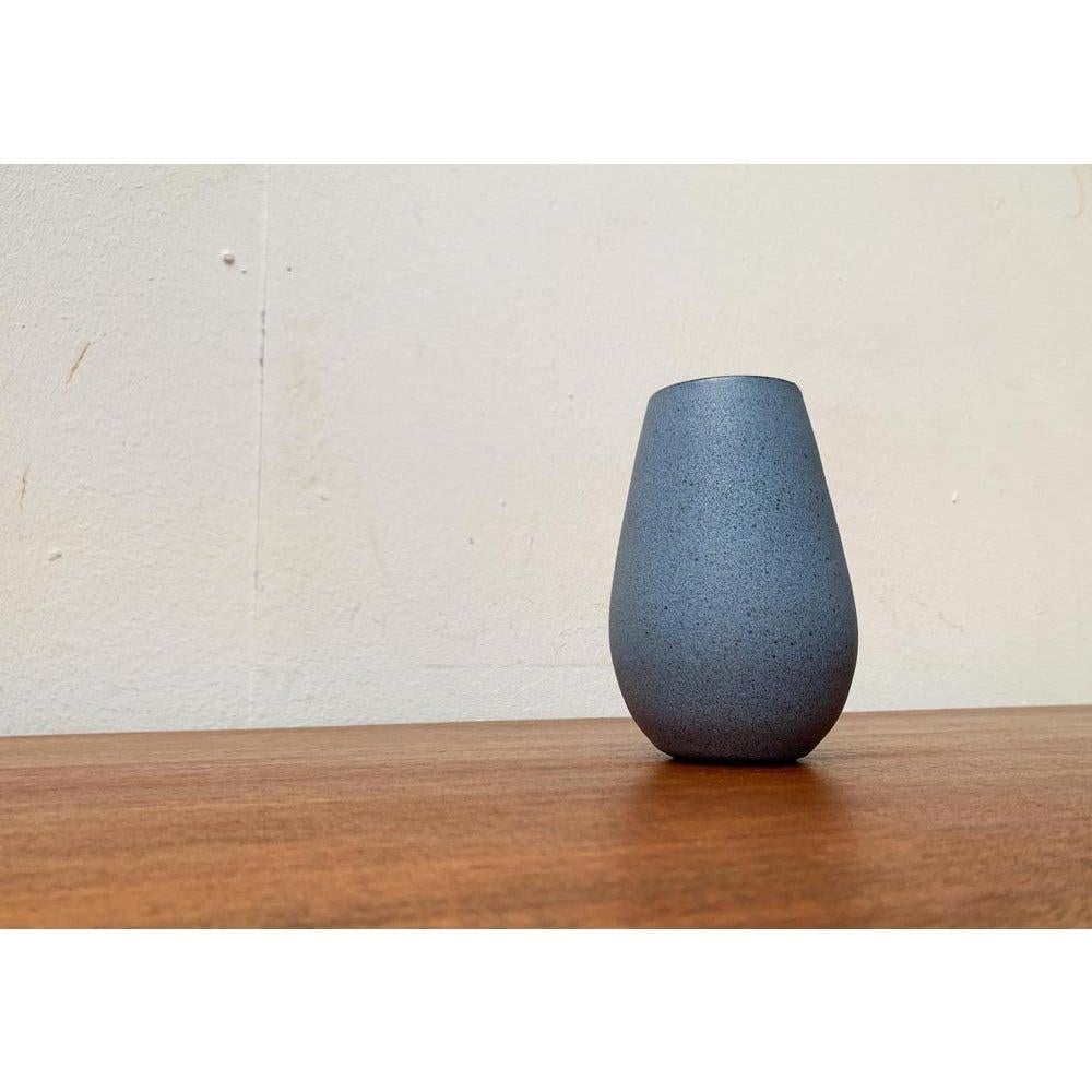 Minimalistische Vase aus deutscher Studio Pottery der Jahrhundertmitte vom Töpferhof Römhild, 1960er Jahre im Angebot 2