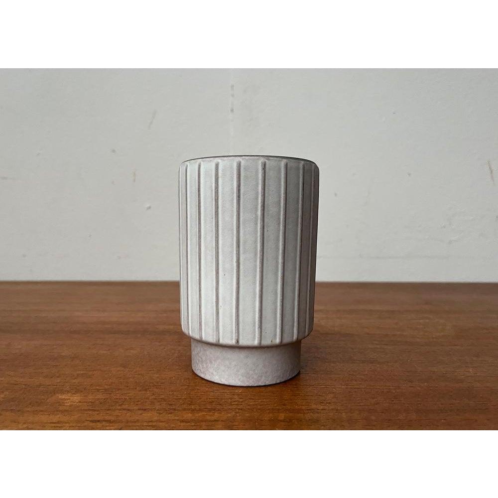Ceramic Mid-Century German Studio Pottery Minimalist Vase from Wächtersbach, 1960s For Sale