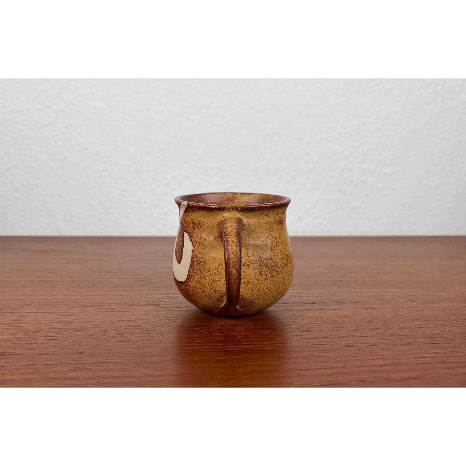 Vaso a caraffa piccolo di metà secolo in Studio Pottery tedesco, anni '60 in vendita 5