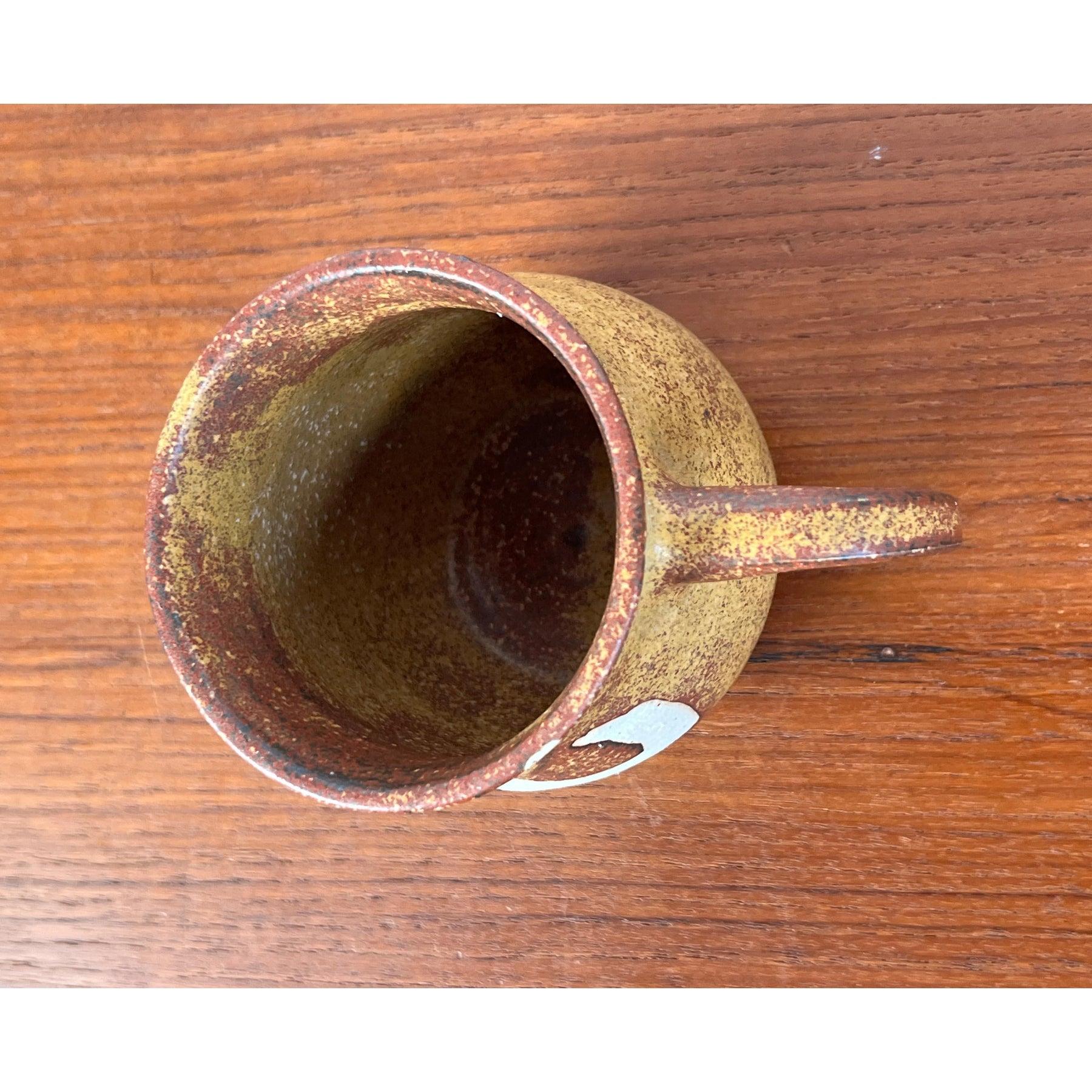 Tedesco Vaso a caraffa piccolo di metà secolo in Studio Pottery tedesco, anni '60 in vendita