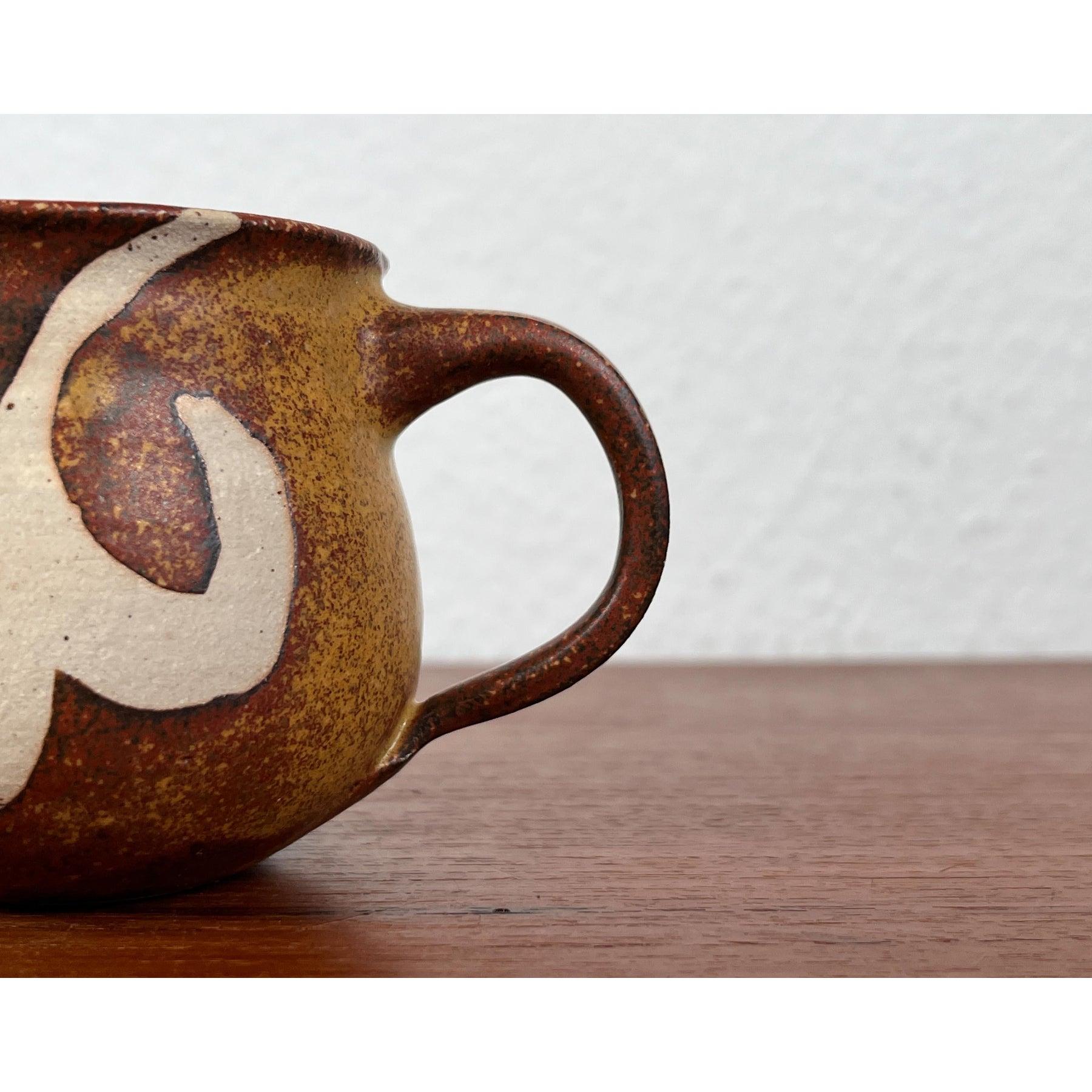 XX secolo Vaso a caraffa piccolo di metà secolo in Studio Pottery tedesco, anni '60 in vendita
