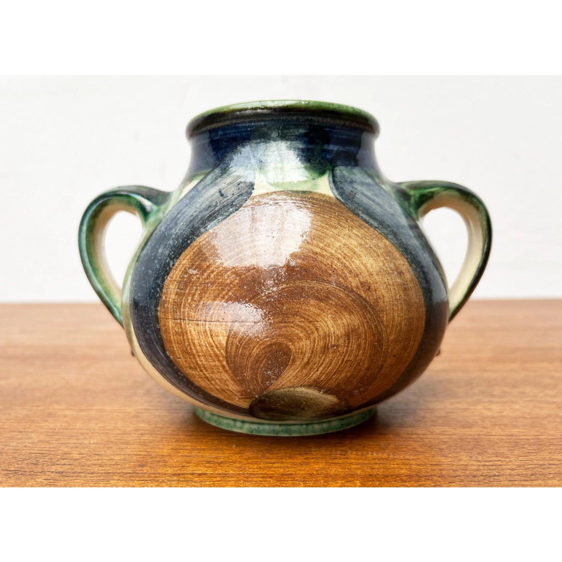 Mid-Century moderno Vaso in Studio Pottery tedesco di metà secolo 1960 in vendita