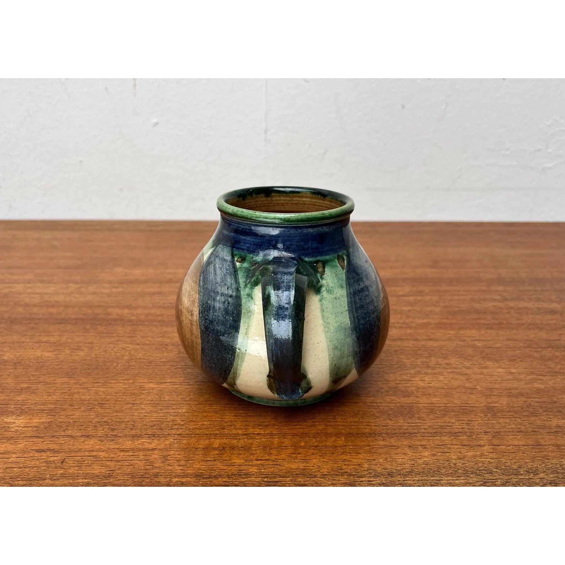 Vaso in Studio Pottery tedesco di metà secolo 1960 in vendita 2