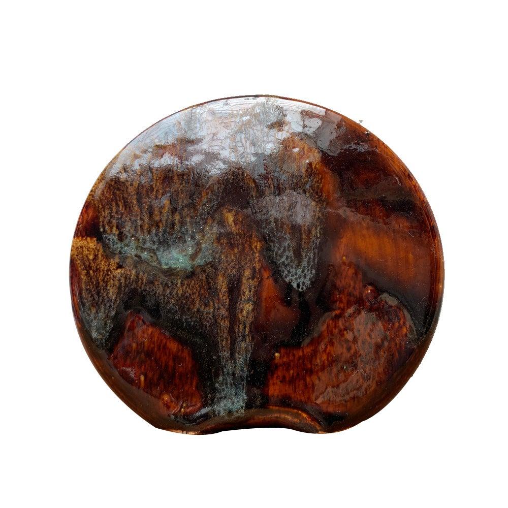 Deutsche Studio Pottery Vase aus der Jahrhundertmitte, 1960er Jahre