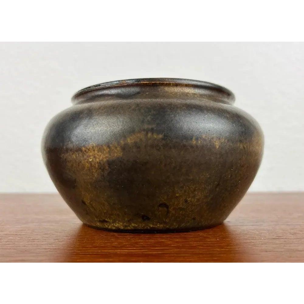 Mid-Century moderno Vaso di Studio Pottery tedesco di metà secolo di Barbara Stehr 1960s in vendita