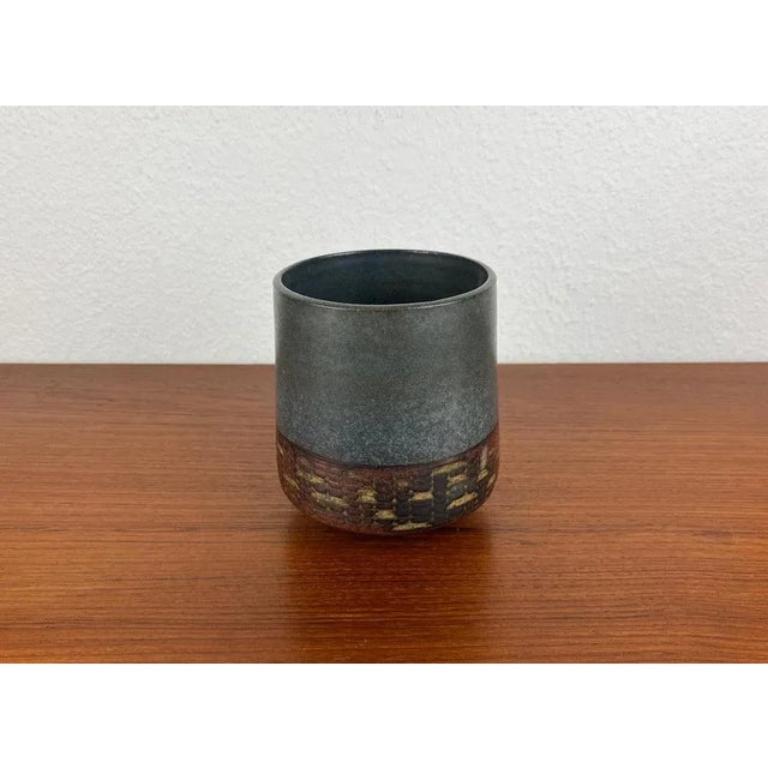 Tedesco Vaso di Studio Pottery tedesco di metà secolo di Elisabeth Pluquet-Ulrich, anni '60 in vendita