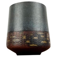 Deutsche Studio-Keramikvase aus der Mitte des Jahrhunderts von Elisabeth Pluquet-Ulrich, 1960er Jahre