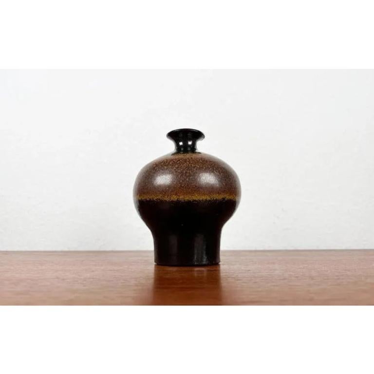Vaso di Studio Pottery tedesco di metà secolo di Elke and Elmar Kubicek, anni '60 in vendita 3