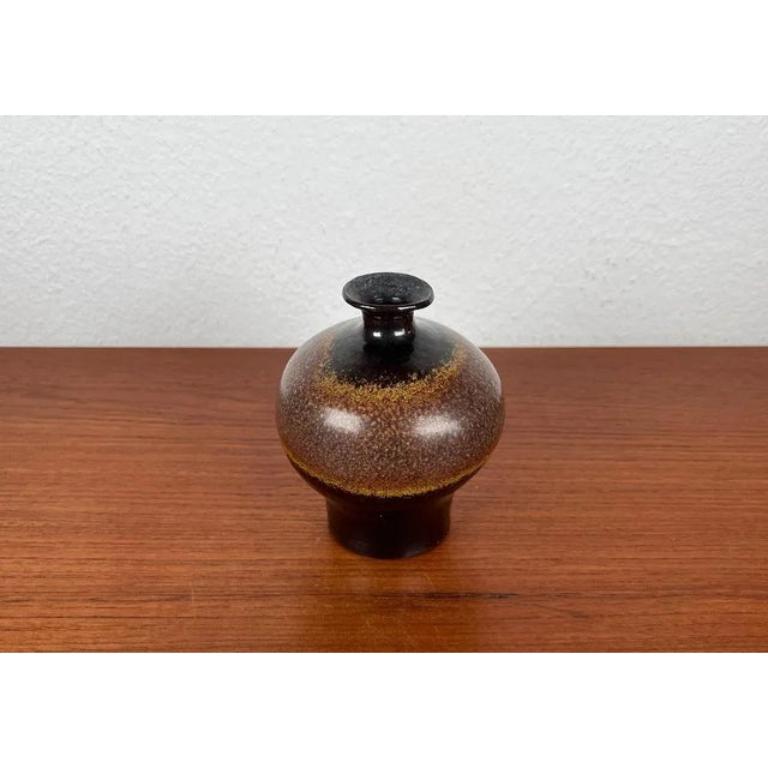 Vaso di Studio Pottery tedesco di metà secolo di Elke and Elmar Kubicek, anni '60 in vendita 2