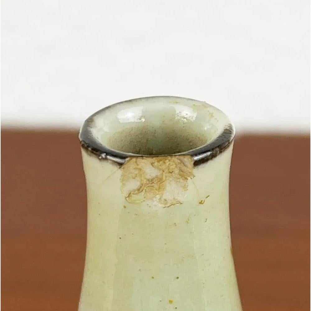 Jarrón de Studio Pottery alemán de mediados de siglo de Görge Hohlt para Werkstatt Hohlt Años 60 en venta 5