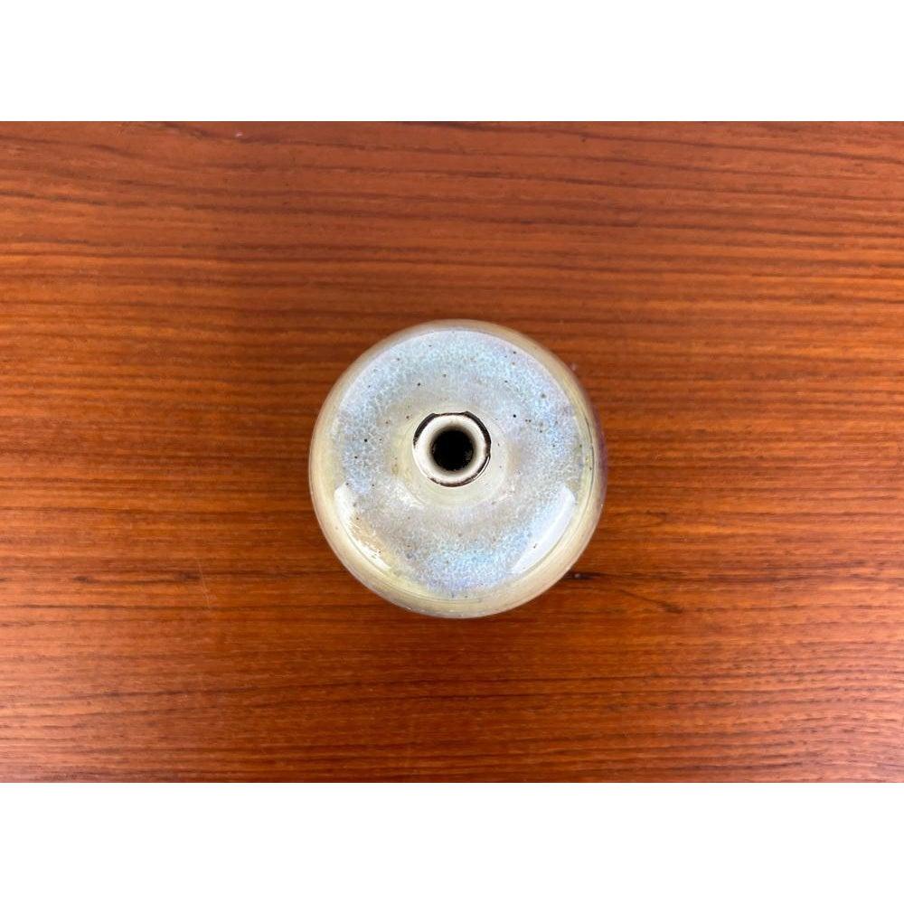 Jarrón de Studio Pottery alemán de mediados de siglo de Görge Hohlt para Werkstatt Hohlt Años 60 Moderno de mediados de siglo en venta