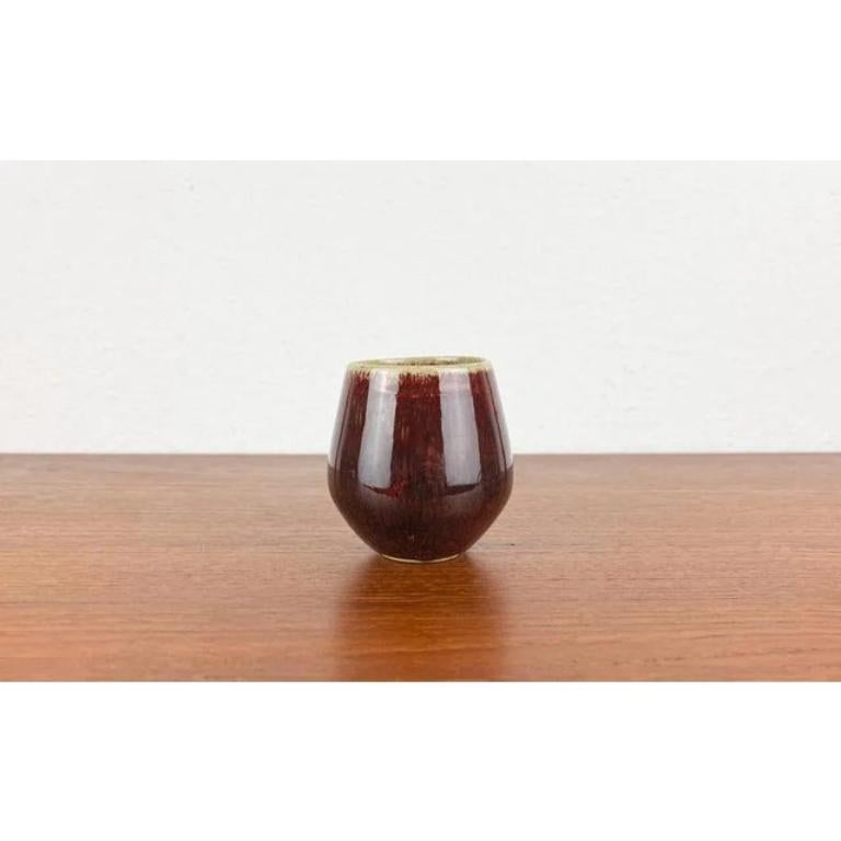 Vaso di Studio Pottery tedesco di metà secolo di Hildegard e Peter Delius, anni '60 in vendita 3