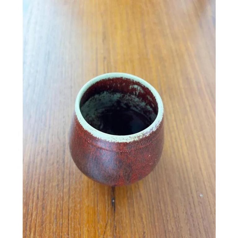 XX secolo Vaso di Studio Pottery tedesco di metà secolo di Hildegard e Peter Delius, anni '60 in vendita