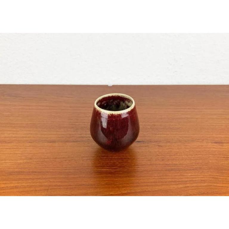 Ceramica Vaso di Studio Pottery tedesco di metà secolo di Hildegard e Peter Delius, anni '60 in vendita