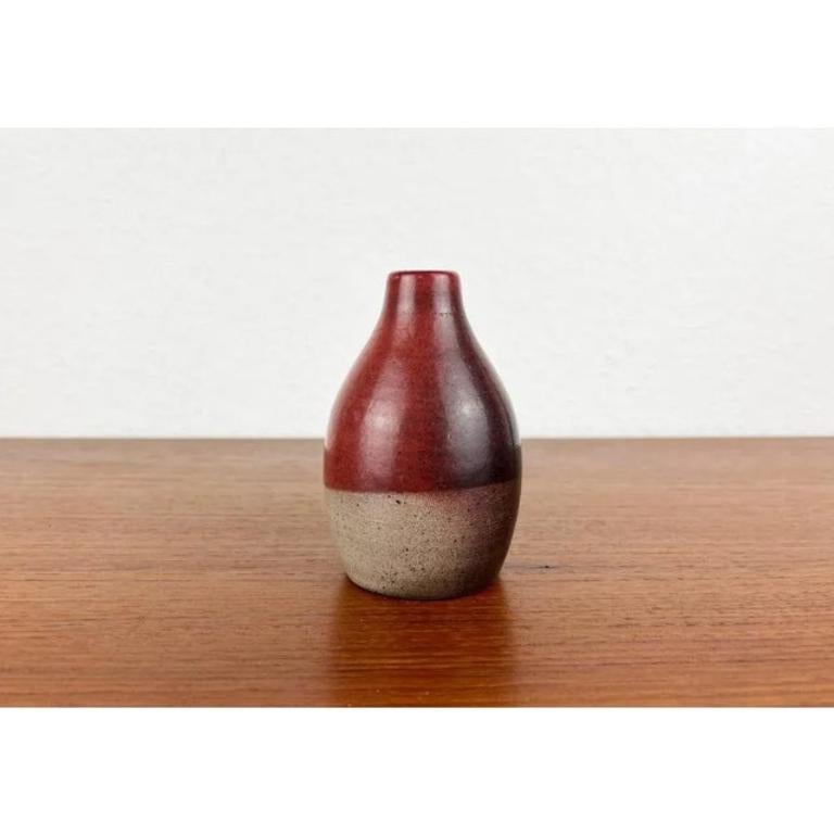 Vaso in Studio Pottery tedesco di metà secolo di Jürgen A. Riecke, anni '60 in vendita 3