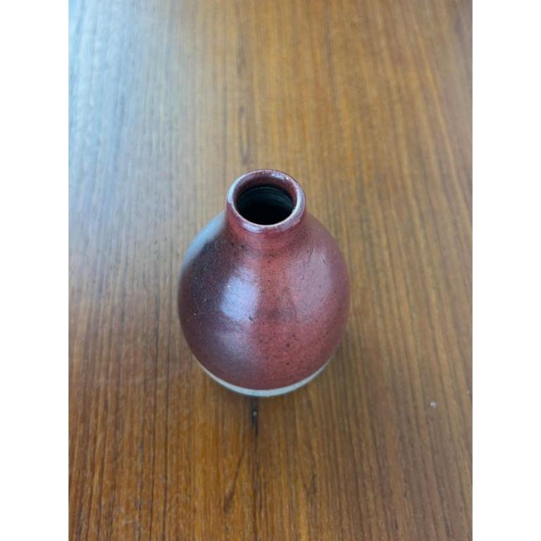 Vaso in Studio Pottery tedesco di metà secolo di Jürgen A. Riecke, anni '60 In condizioni ottime in vendita a Hamburg, DE