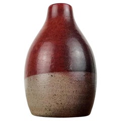 Vase en poterie Studio allemand du milieu du siècle par Jürgen Riecke, années 1960