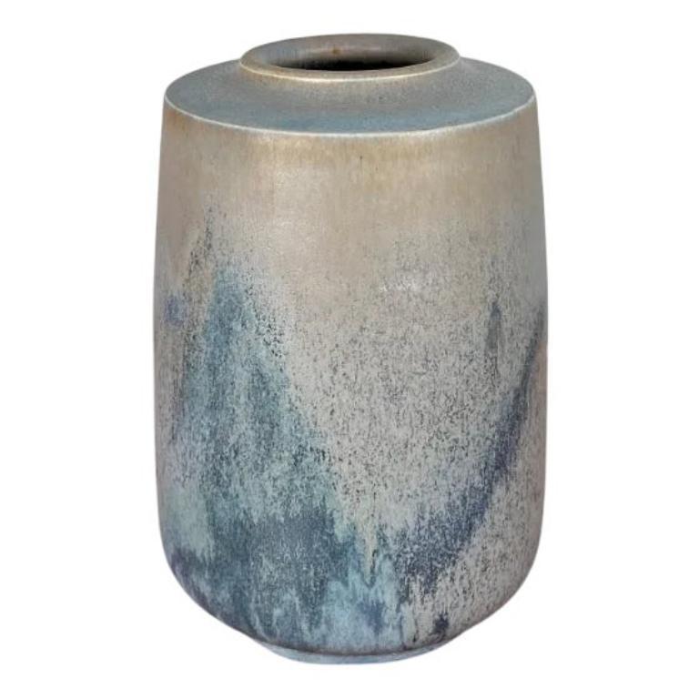 Vaso di Studio Pottery tedesco di metà secolo di Karin e Walther Zander, anni '60