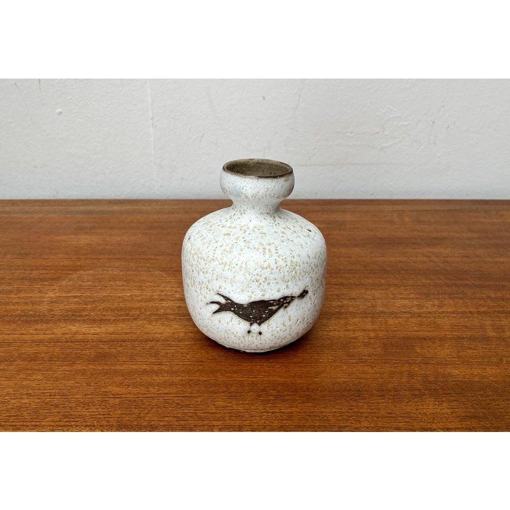 Vaso in Studio Pottery tedesco di metà secolo di Karl Jüttner per Saalfeld, anni '60 in vendita 1