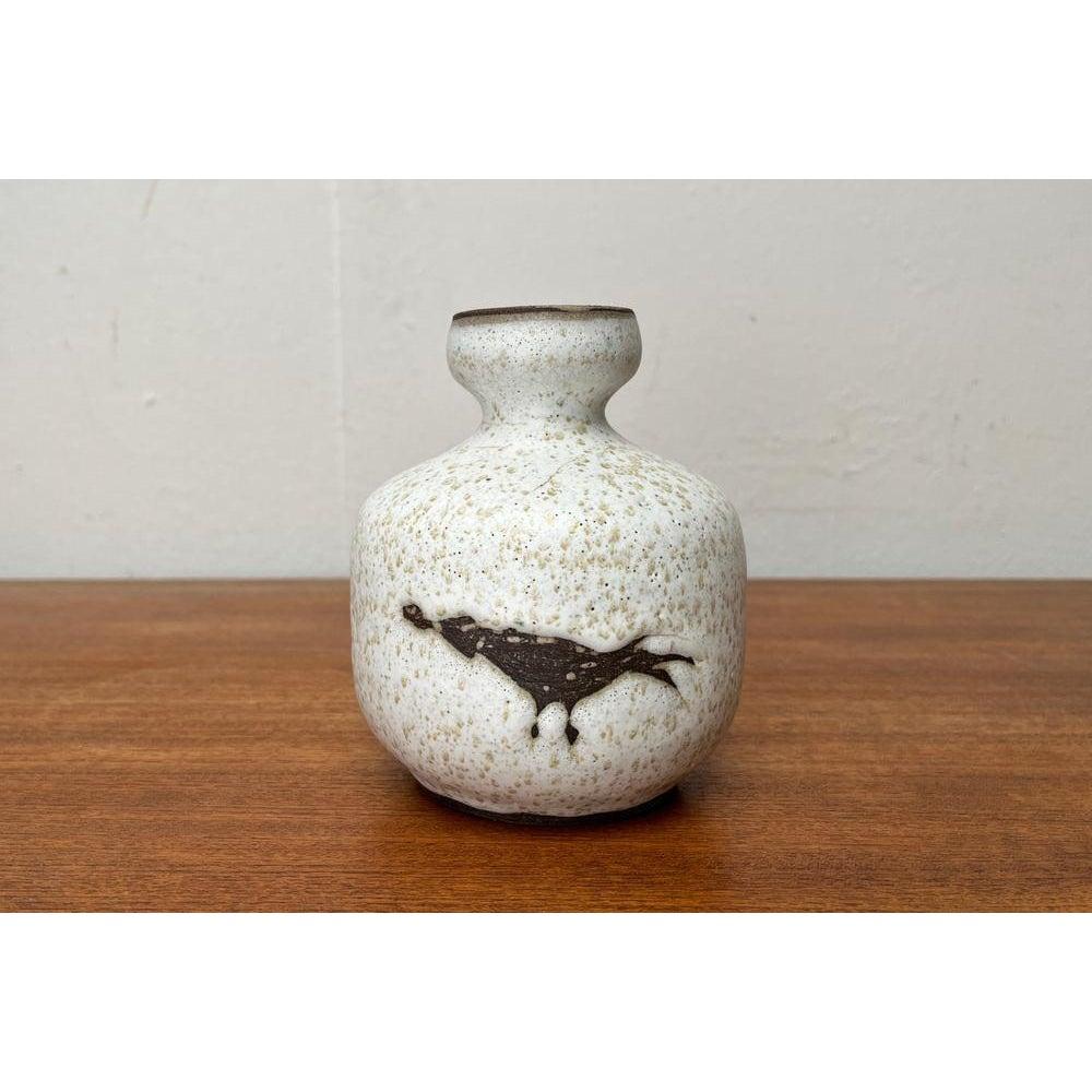 Vaso in Studio Pottery tedesco di metà secolo di Karl Jüttner per Saalfeld, anni '60 in vendita 2