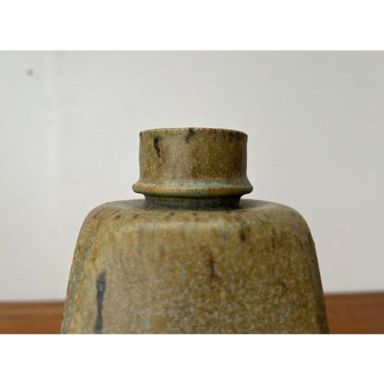 Mid-Century moderno Vaso in Studio Pottery tedesco di Liebfriede Bernstiel, 1960 in vendita