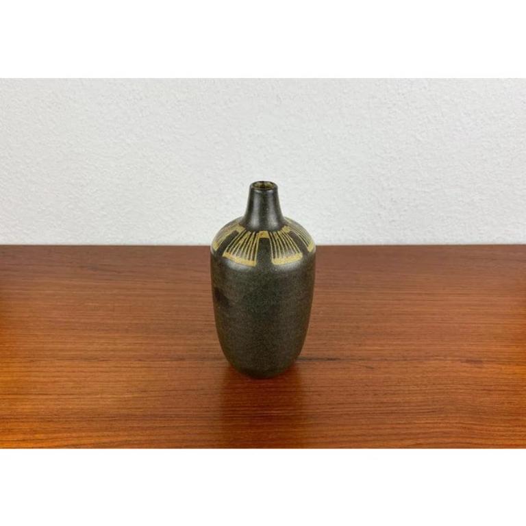 Vaso di Studio Pottery tedesco di metà secolo di Luise Duncker, anni '60 in vendita 5