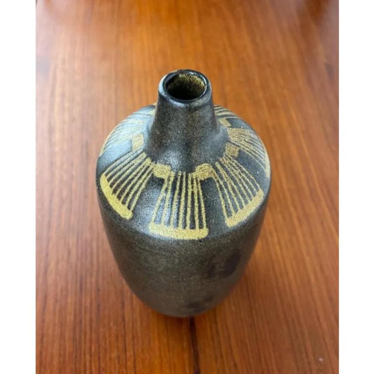 XX secolo Vaso di Studio Pottery tedesco di metà secolo di Luise Duncker, anni '60 in vendita