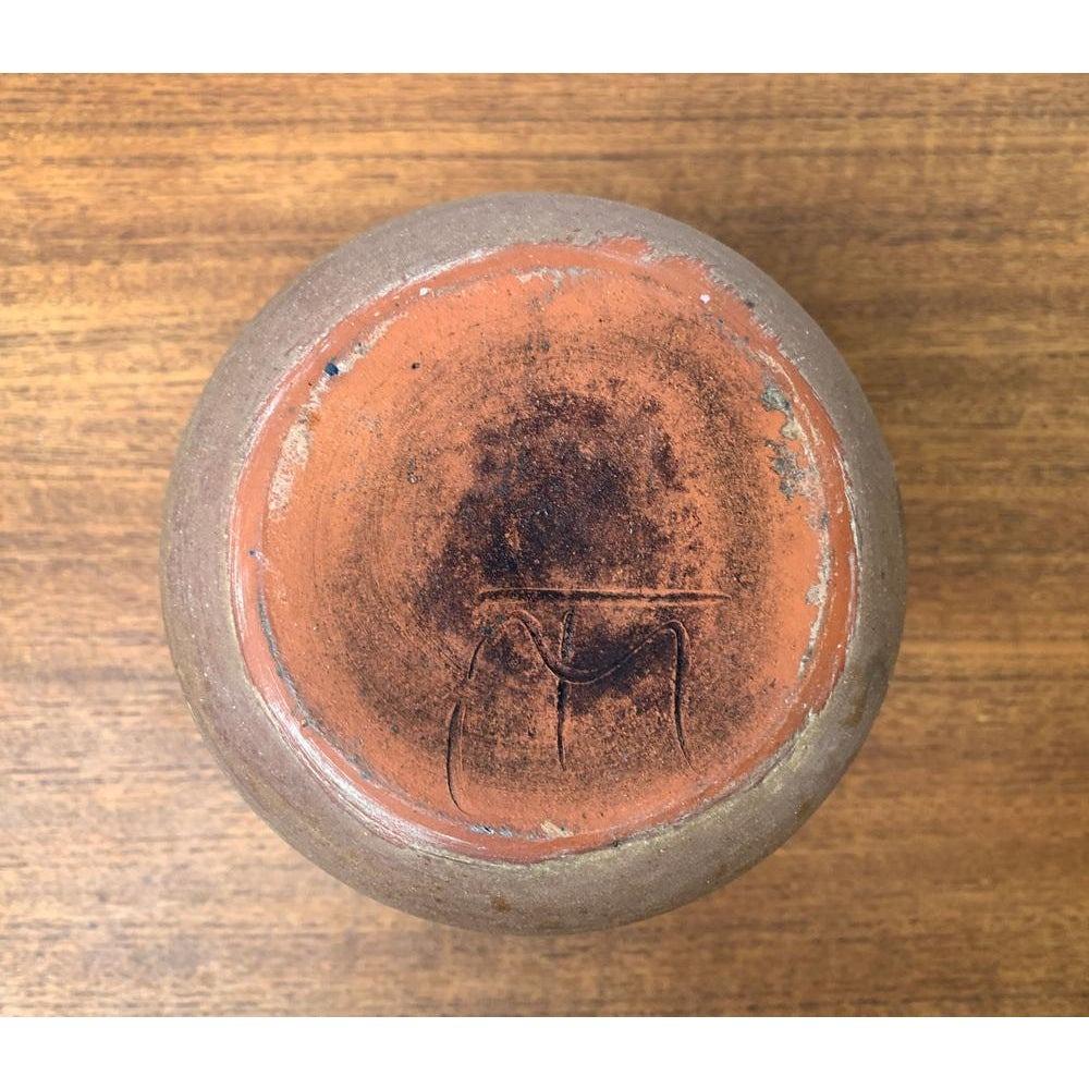 Vase en Studio Pottery allemand du milieu du siècle par Melitta Teubner, années 1960 en vente 5
