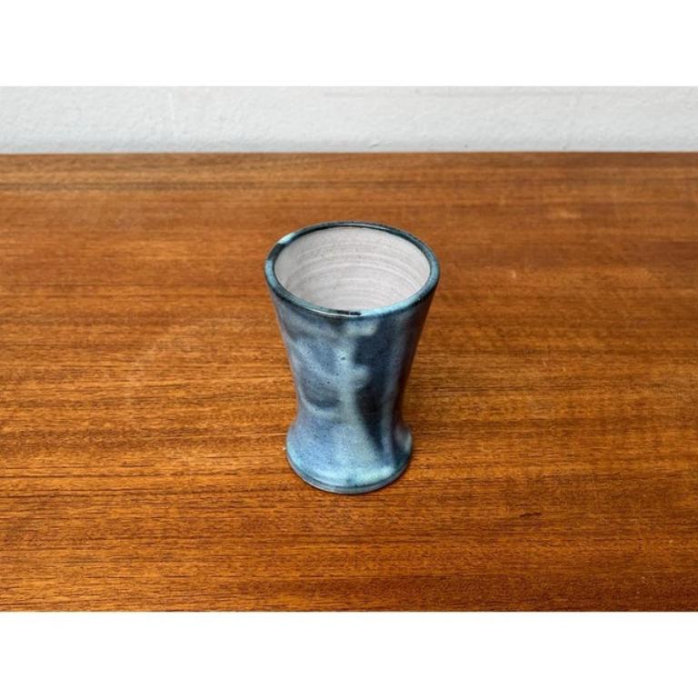 Tedesco Vaso di Studio Pottery tedesco di metà secolo di Monika Maetzel 1960 in vendita