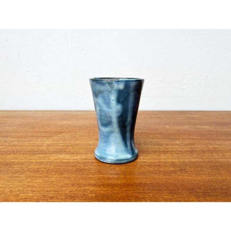 Vaso di Studio Pottery tedesco di metà secolo di Monika Maetzel 1960 in vendita 2