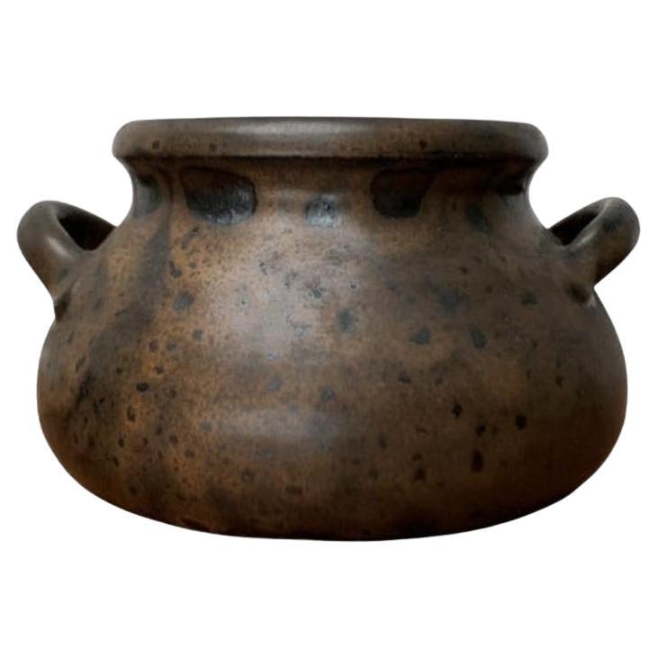 Vaso di Studio Pottery tedesco di metà secolo di Monika Maetzel, anni '60
