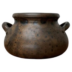 Jarrón de cerámica alemana de mediados de siglo Studio Pottery de Monika Maetzel, años 60