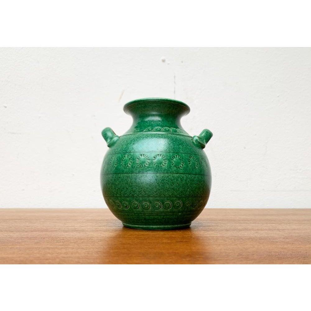 Vaso di Studio Pottery tedesco di metà secolo di Wilhelm Kagel, Partenkirchen, anni '60 in vendita 4