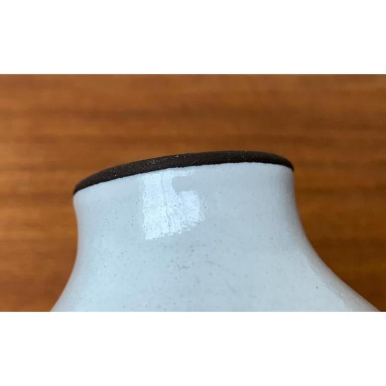 Jarrón de Studio Pottery alemán de mediados de siglo de BKW Böttger Keramik Wandsbek, años 60 en venta 5